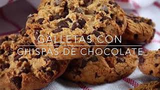 Como hacer galletas con chispas de chocolate [upl. by Dorette]