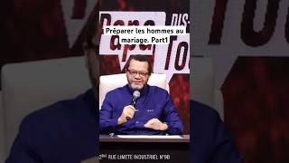 Pasteur Marcello il faut Préparer les hommes au mariage Part1 [upl. by Elleirua7]