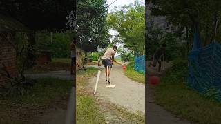 INSWINGER amp BOWLED 😯 RATE IT PLEASE 🙏 Like share amp subscribe 🙏🥺🥺 shorts ytshorts shortsfeed [upl. by Suiramad]