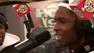 ASAP Rocky Freestyle on Funkmaster Flex [upl. by Alley]