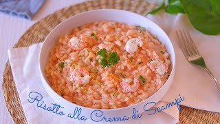 RISOTTO ALLA CREMA DI SCAMPI di Lorenzo in cucina  Tutti i Trucchetti per un Risotto Perfetto [upl. by Gery897]