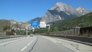 France A43 Modane  Chambéry French Alps [upl. by Drape]