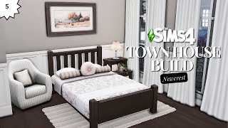 Part 5  Building a townhouse in The Sims 4 [upl. by Weaks]