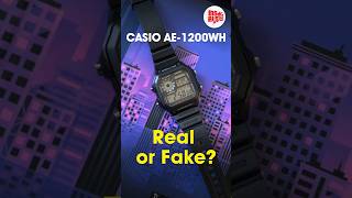 Casio AE1200WH Real or Fake shorts malayalam budgetwatch casiowatch [upl. by Ayouqat335]