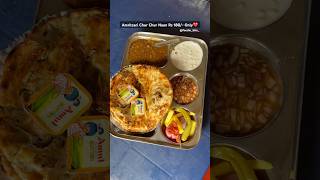 Spl Chur Chur Naan Thali In Just 180🤤youtubeshorts trending viralvideo naan streetfood [upl. by Nohsyar]