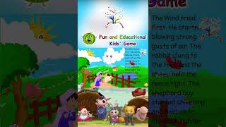 The Sun and The Wind  Classic Moral Story for Kids  EduFam Bedtime Stories [upl. by Domingo]