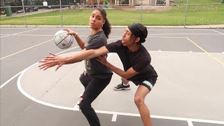 1V1 Against Former Harlem GlobeTrotter Crissa Jackson [upl. by Perkins662]