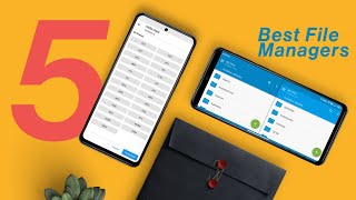 5 Amazing File Managers For Android 2021  Best File Managers [upl. by Gresham]