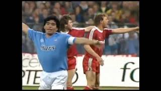 19881989 Bayern München vs SSC Neapel UEFACup 12 2nd leg [upl. by Juana]