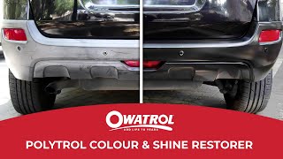 Owatrol Polytrol  Colour Restorer for PVC amp Chrome [upl. by Romeon]