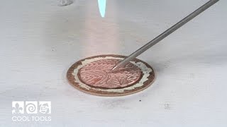 Soldering Technique  Joining Textured Metal [upl. by Elleniad]