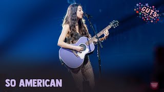 Olivia Rodrigo  so american Live at The GUTS Tour [upl. by Lytle]