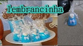 LEMBRANCINHA DE COPO DESCARTÁVEL PARA CHÁ DE BEBÉ PASSO A PASSO [upl. by Gnilyarg486]