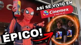 Así se vivió el ESTRENO de SPIDERMAN NO WAY HOME en CINEMEX y los COLECCIONABLES [upl. by Ailsa]