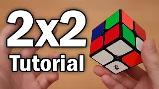 Learn How to Solve a 2x2 Rubiks Cube Beginner Tutorial [upl. by Nyasuh46]