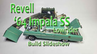 REVELL OG old box 64 IMPALA SS Lowrider Full Build [upl. by Mariellen381]