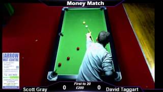 Wardles Pool Scott Gray v David Taggart [upl. by Lothaire758]