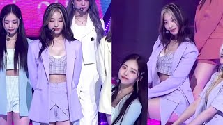 프로미스나인 이새롬 직캠 Talk amp Talk fromis9 Lee Saerom FanCam Inkigayo 210912 [upl. by Ahsimit438]