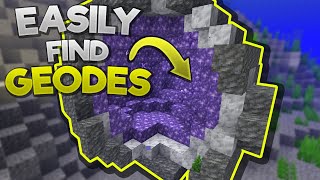 The BEST Ways to Find Amethyst geodes in Minecraft [upl. by Ayeki]