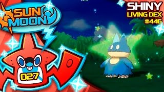 SHINY MUNCHLAX AMAZING Quest For Shiny Living Dex 446  Sun Moon Shiny 27 [upl. by Clywd]