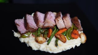 Beef Steak with Mashed Potato ASMR Cooking Recipe 🥩steak beef asmr recipe homecookasmr [upl. by Cousins804]