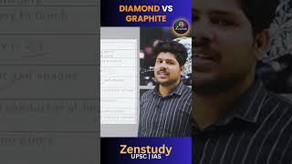 DIAMOND VS GRAPHITE  UPSC PRELIMS APPROACH 2024  ZENSTUDY [upl. by Kciderf]