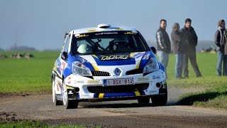 Rallye du Condroz 2014  Onboard Haccourt  Henry  Renault Clio R3  ES19 Engis HD by JHVideo [upl. by Enyawal]