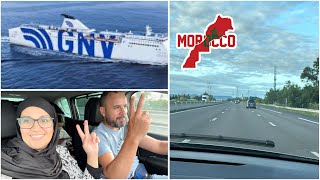 Notre Voyage SETE  TANGER GNV [upl. by Hctim]