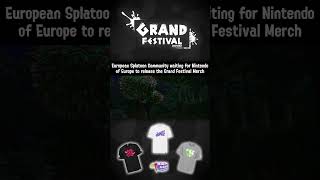 Where is our Grand Festival Merch Nintendo splatoon3 grandfestival splatfest [upl. by Phelia351]