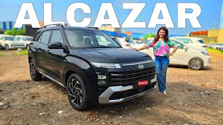 Hyundai ALCAZAR 2024  ₹1499 Lakhs  Most Detailed Video [upl. by Stoughton]