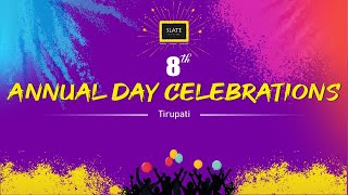 8th Annual Day Celebrations of SLATE  TIRUPATI  LIVE  SLATE  The School [upl. by Grados640]