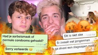 MOEDER WIL KIJKER SLAAN DOOR PRANK 😱🔥 met beelden  OUDERS OVERSTUUR 4 [upl. by Elehcar]