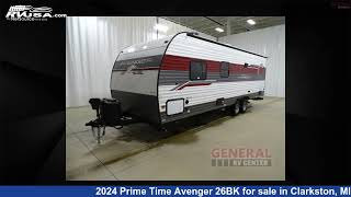 Incredible 2024 Prime Time Avenger Travel Trailer RV For Sale in Clarkston MI  RVUSAcom [upl. by Anilef]