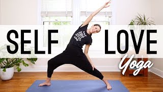 Self Love Yoga  Full Class  Yoga With Adriene [upl. by Marabel]