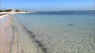 The Beach at the Moon Palace Resort in Cancun Mexico 02142014 [upl. by Etnauq801]