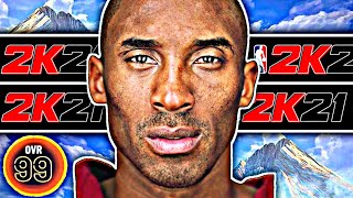 KOBE BRYANT FACE CREATION  NBA 2K21 [upl. by Oicnecserc]