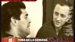 Maradona con Marcelo Tinelli 2004  Archivo TVR [upl. by Piefer389]