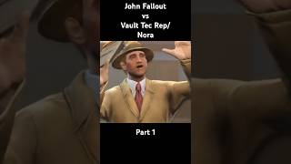 John Fallout vs Vault Tec RepNora Part 1 fallout4 fallout [upl. by Alyahsat]