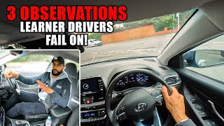 3 OBSERVATIONS You Must Do To PASS Your Driving Test [upl. by Ciapas]