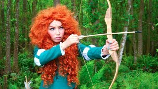 Disneys BRAVE Merida Makeup Tutorial [upl. by Findley]