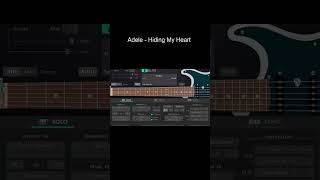 Adele Hiding My Heart tutorial guitar drum [upl. by Sicnarf]