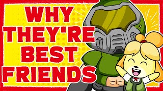 Why Doom Guy and Isabelle Became Best Friends [upl. by Osnofedli]