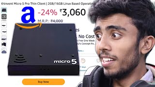 3000 Rs Computer 🔥 I BOUGHT THE CHEAPEST COMPUTER FROM AMAZON ⚡️ [upl. by Onairotciv]