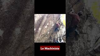 Le Machiniste V12 climbed by Leo Wolfe valdavidbouldering bouldering [upl. by Hanschen845]