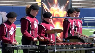 McNeese hosts 22 high school bands for marching competition [upl. by Etteluap]