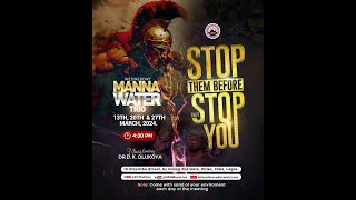 MFM WEDNESDAY MANNA WATER SERVICE 13032024 DR D K OLUKOYA FULL HD [upl. by Oxley]