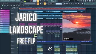 Jarico  Landscape  FL Studio remake  95 accurate  FREE FLP [upl. by Carlyle]