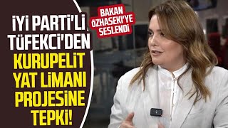 İYİ Partili İmren Nilay Tüfekciden Kurupelit Yat Limanı projesine tepki [upl. by Okkin845]