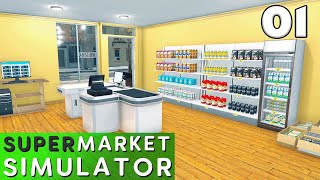 CREO UN NEGOZIO SU SUPERMARKET SIMULATOR 1 [upl. by Saref386]