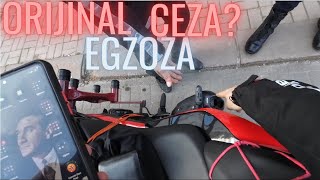 PULSAR N250 ORİJİNAL EGZOZA CEZA  Pulsar N250  bajaj motovlog n250 pulsar pulsarns200 [upl. by Targett]